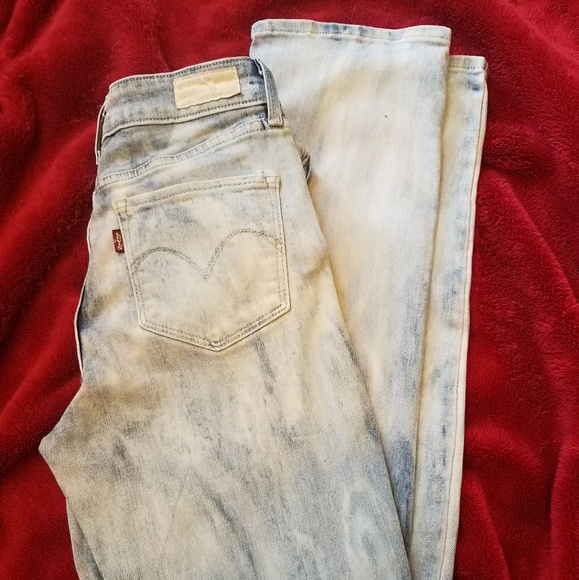 White Washed Levi's - Picture 2 of 3